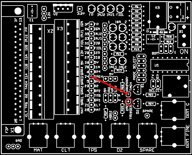 Tach Outputs Connection