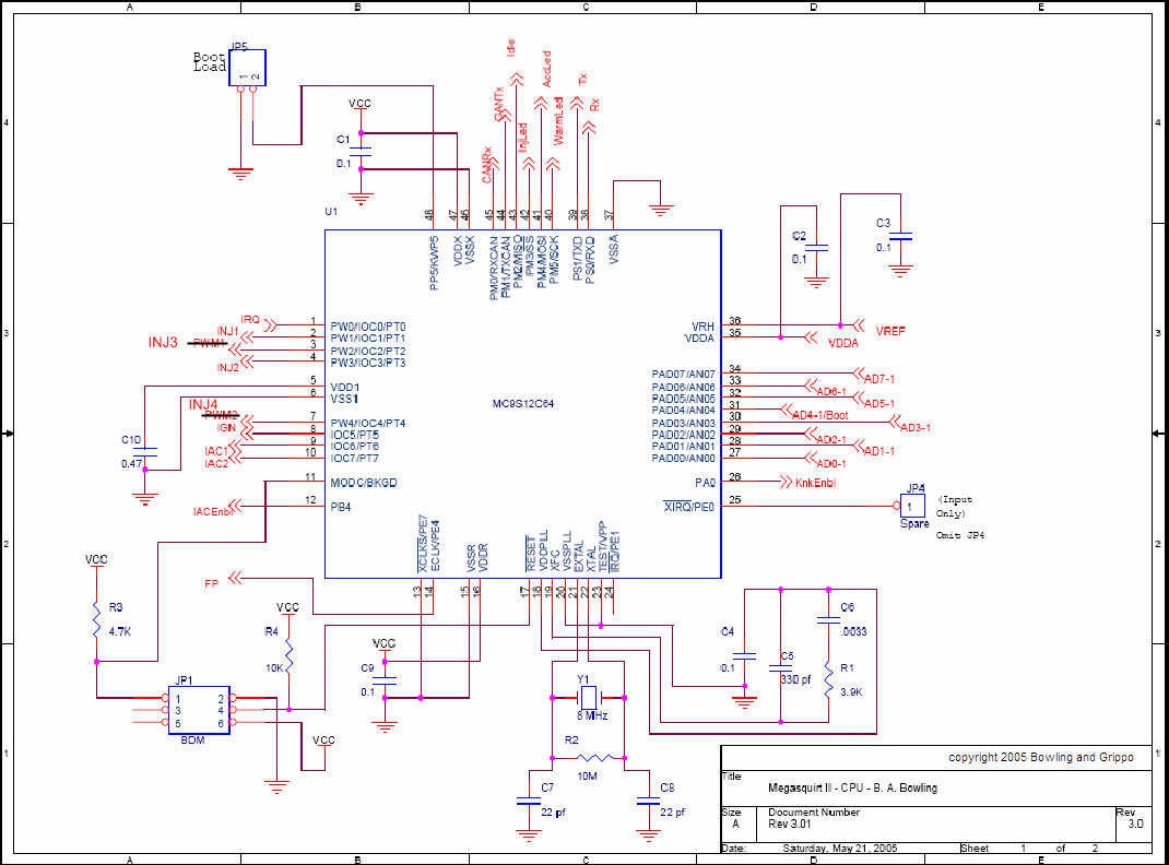 MS2 schematic